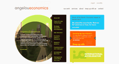 Desktop Screenshot of angeloueconomics.com